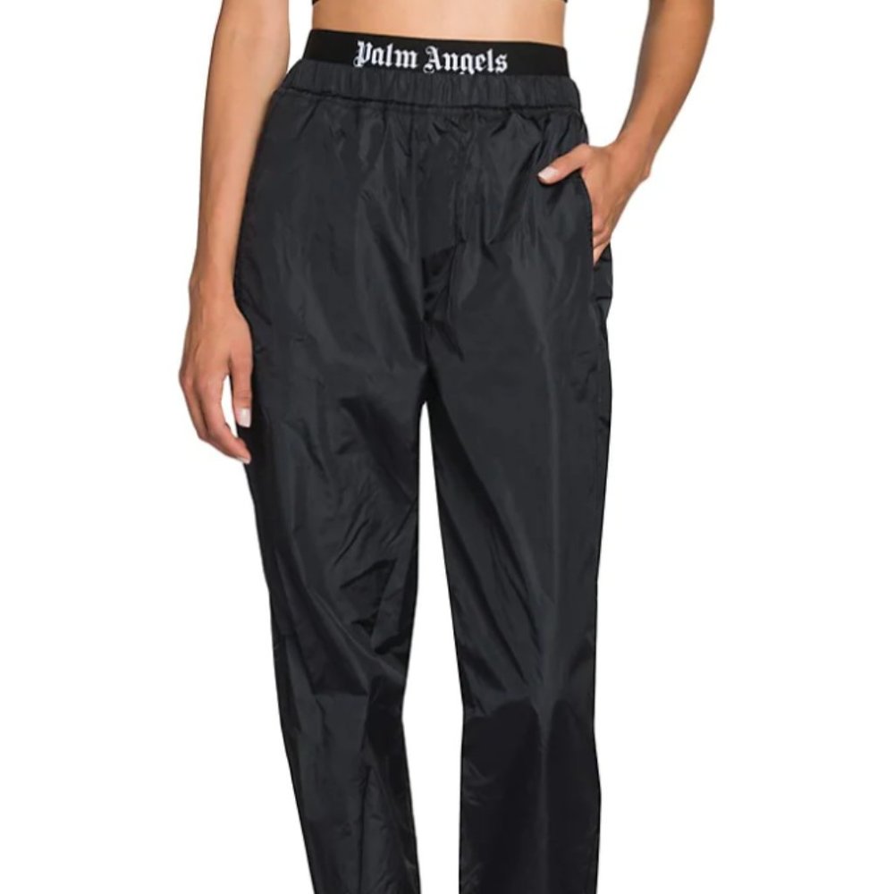 Palm Angels Layered Logo Track Pants